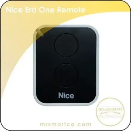 nice era one swing gate remote	
